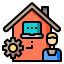 Working at home 图标 64x64