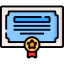 Certificate icon 64x64