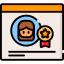 Best employee icon 64x64