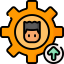 Cogwheel icon 64x64