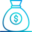 Money bag icon 64x64