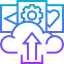 Cloud computing icon 64x64