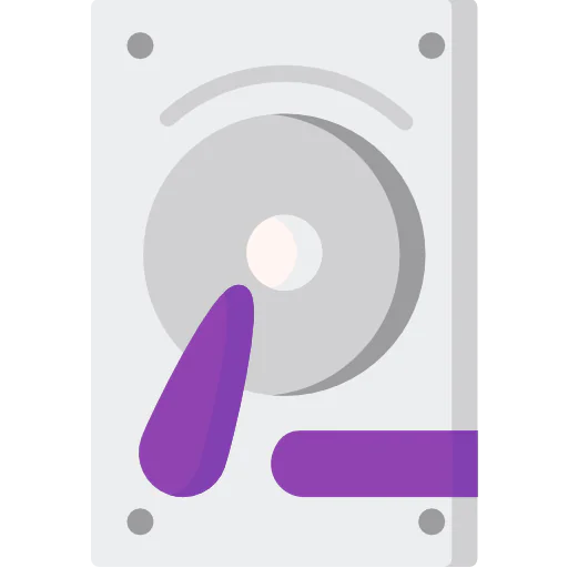 Hard disk icon
