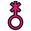 Genderqueer biểu tượng 64x64