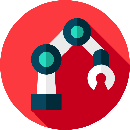 Robot arm icon