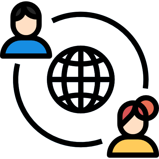 Global network icon