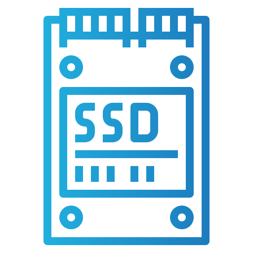 Ssd drive ícono