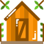Wood house Ikona 64x64