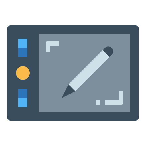 Pen tablet icon