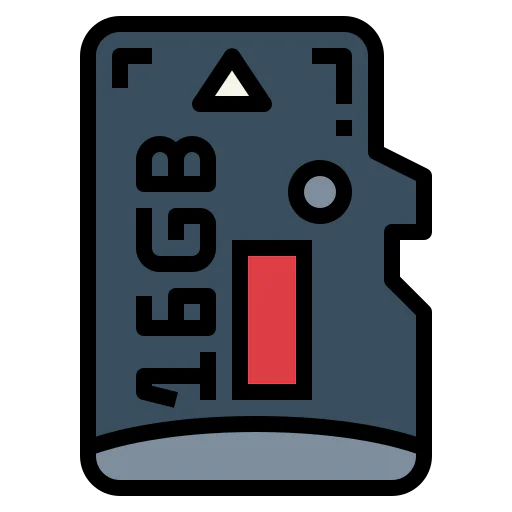 Memory card icon