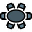 Dining table icon 64x64