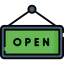 Open sign ícono 64x64