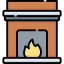 Fireplace icon 64x64