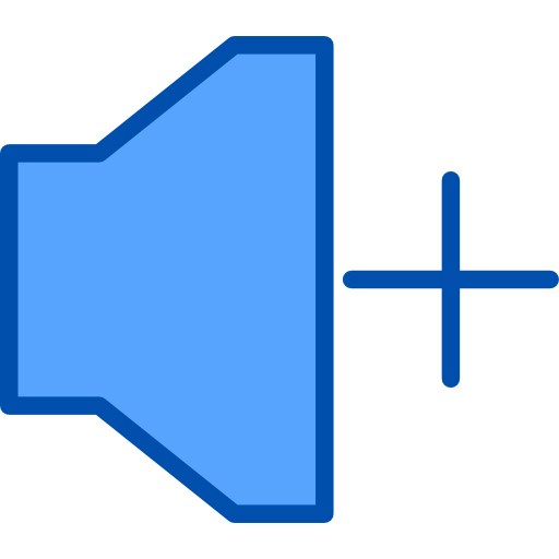 Increase volume icon