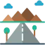 Mountain road icon 64x64