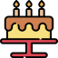 Birthday cake icon 64x64