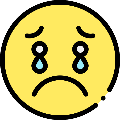 Crying icon