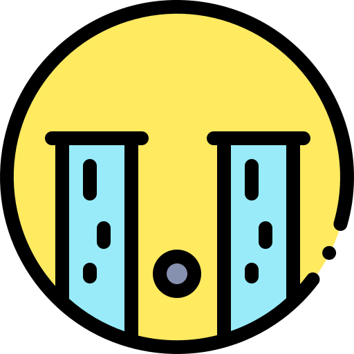 Crying icon
