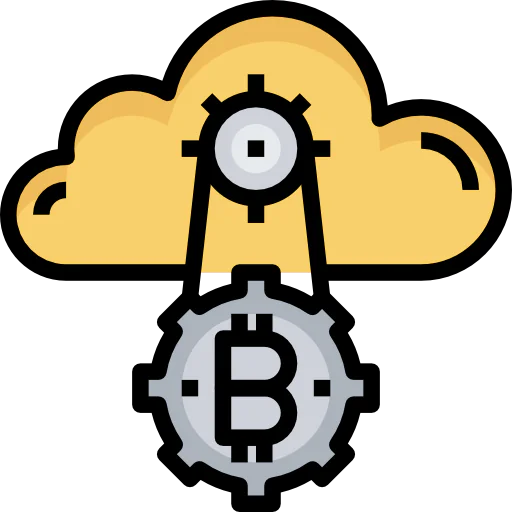 Cloud computing icon