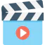 Clapperboard icône 64x64