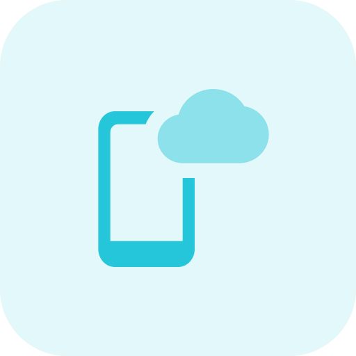 Mobile cloud 图标