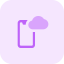 Mobile cloud icon 64x64
