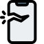 Cracked smartphone 상 64x64