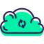 Cloud computing ícono 64x64