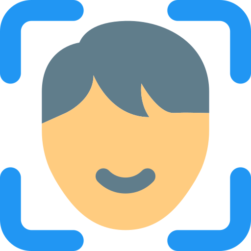 Face recognition icon