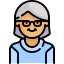 Old woman icon 64x64