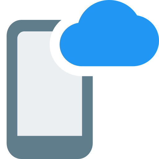 Mobile cloud 图标