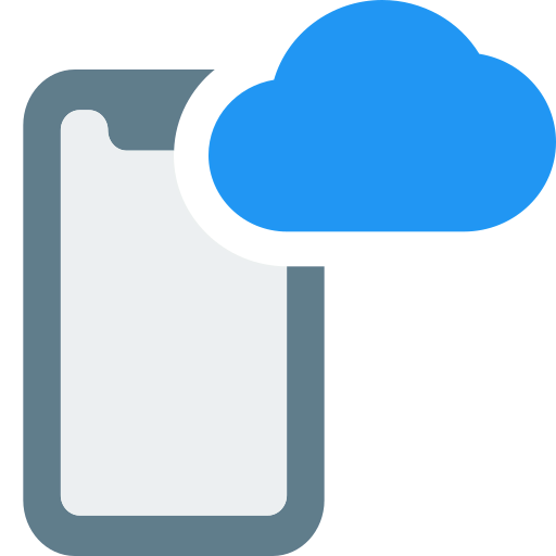Mobile cloud 图标