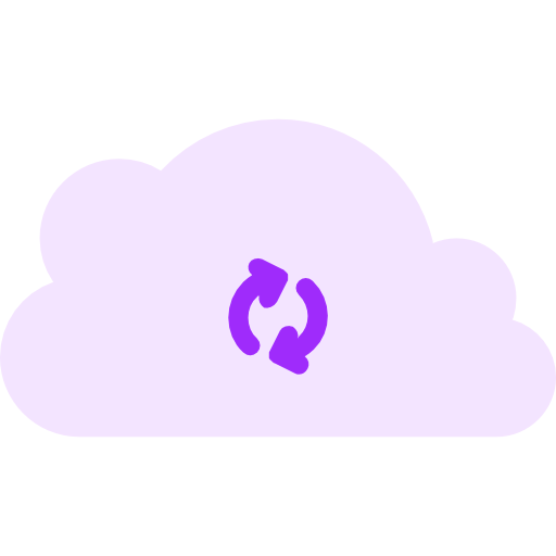 Cloud computing Ikona