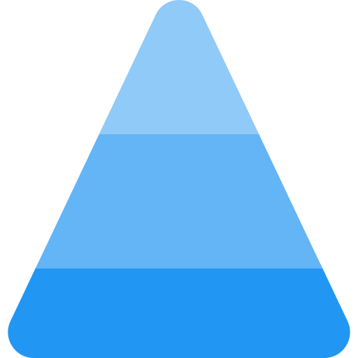 Pyramid chart 图标