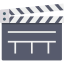 Film clapperboard icon 64x64