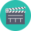 Film clapperboard icône 64x64