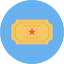 Movie ticket icon 64x64