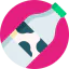 Milk bottle icon 64x64