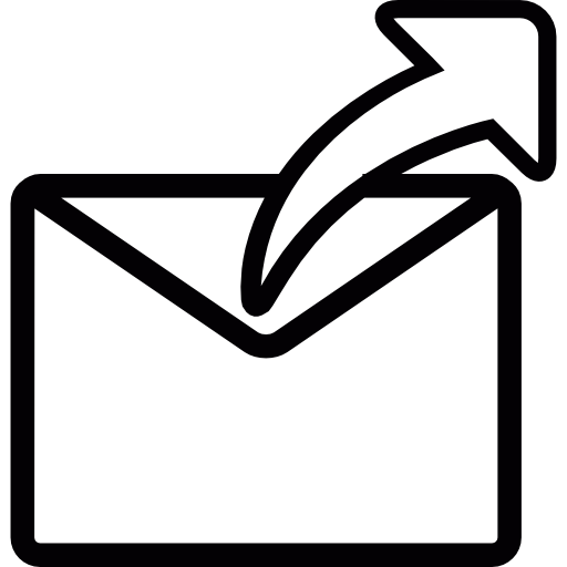 Answer email symbol icon