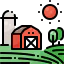 Farm house ícono 64x64