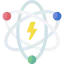 Atomic energy icon 64x64