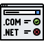 Domain registration icon 64x64