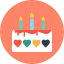 Birthday cake icon 64x64