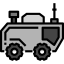 Mars rover icon 64x64
