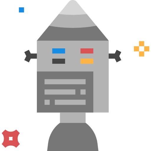 Rocket launch icon