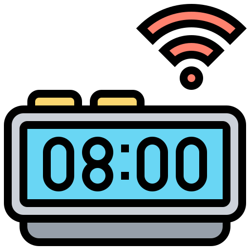 Digital clock icon