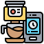Coffee machine icon 64x64