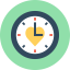 Clock icon 64x64