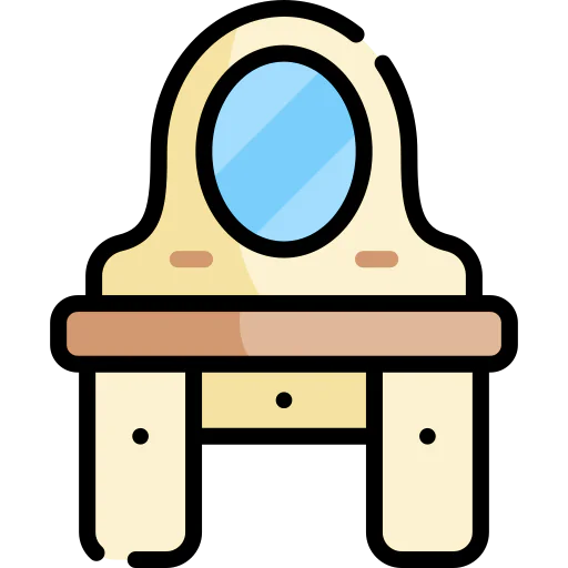 Dressing table icon