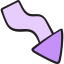 Diagonal arrow icon 64x64